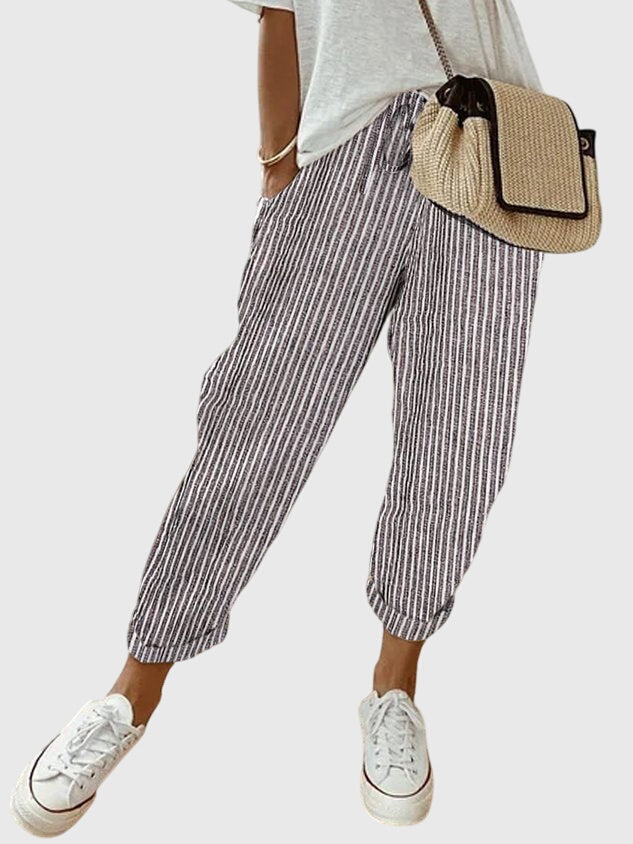 Grey (Striped) / 5XL (22-24)