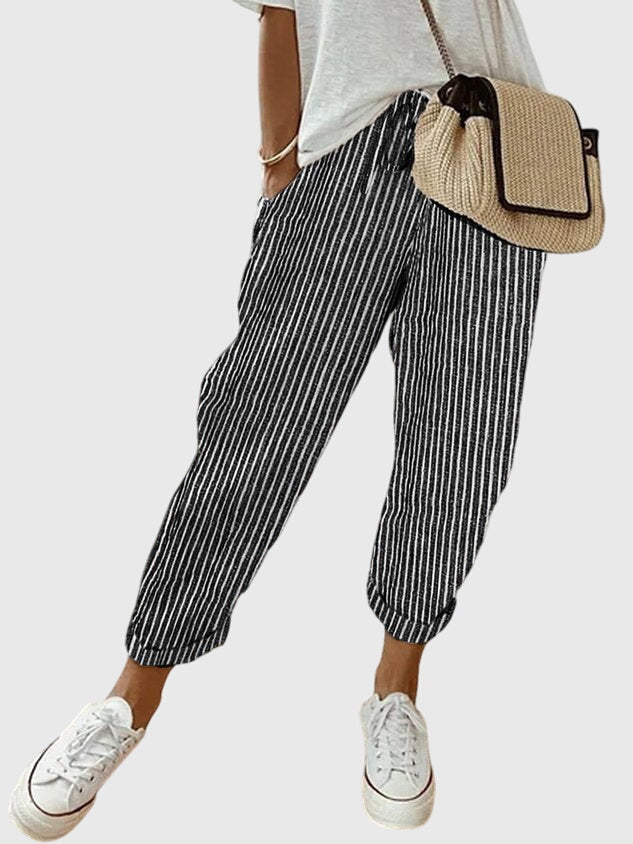 Black (Striped) / 5XL (22-24)